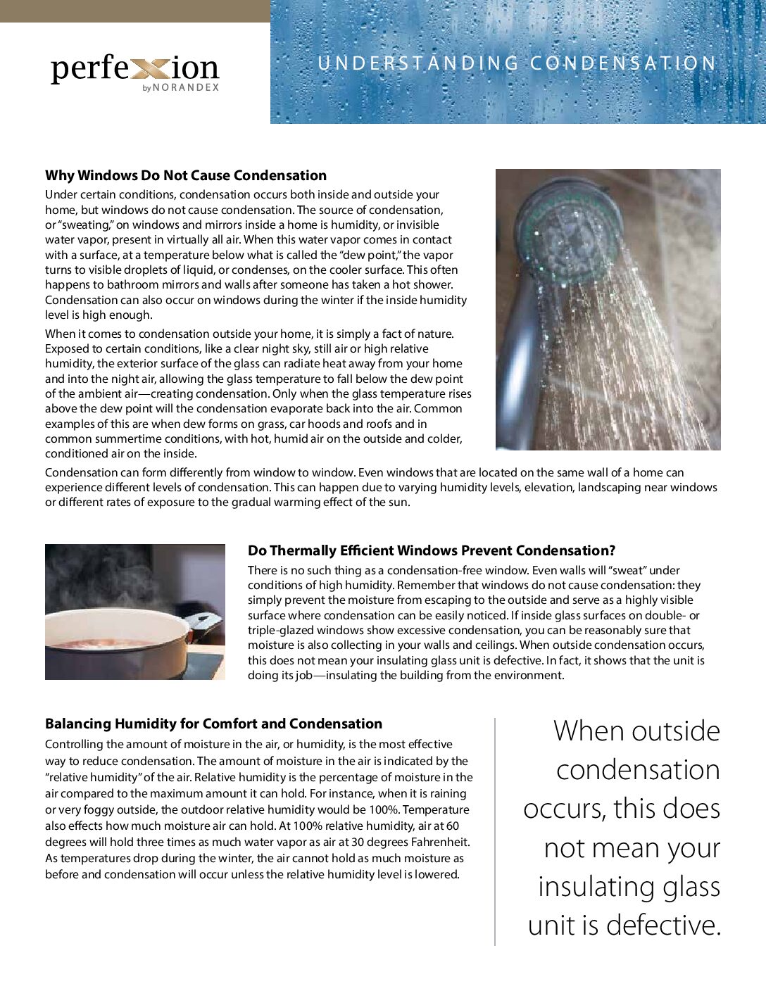 PerfeXion Condensation Brochure