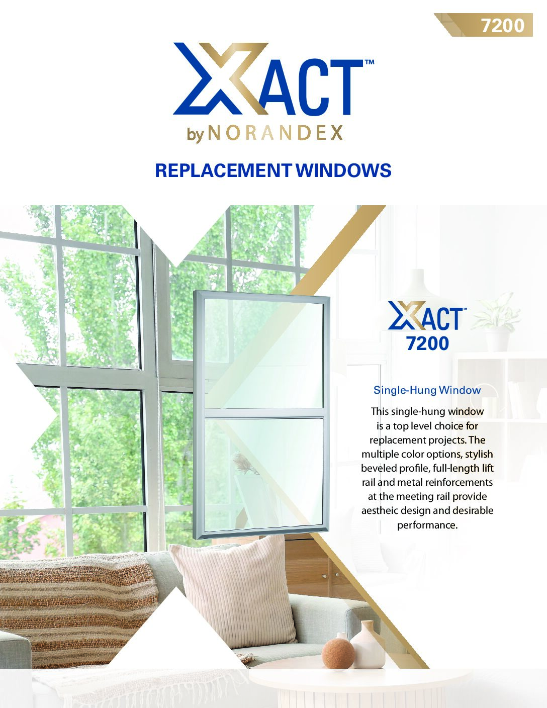 Xact 7200 Replacement Sell Sheet